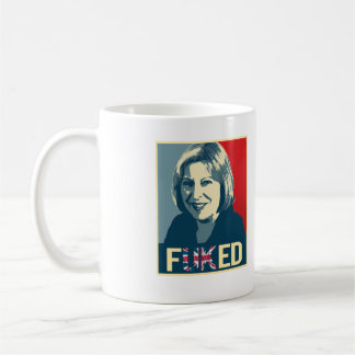 Taza De Café Teresa puede poster de Fuked --