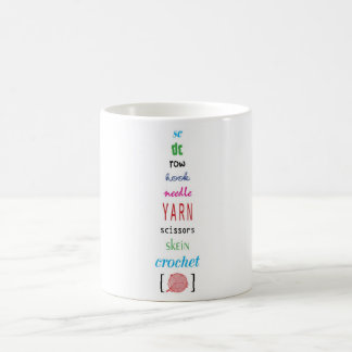 Taza De Café Términos del ganchillo