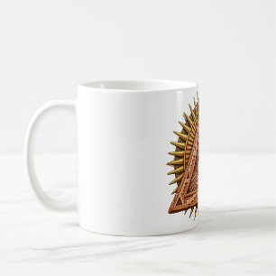 Taza de café Terracotta Sun Eye