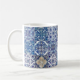 Taza De Café Terracotta Tile Mug | Diseño rústico italiano de m
