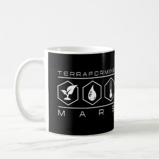 Taza De Café Terraformando el paño icónico de Marte
