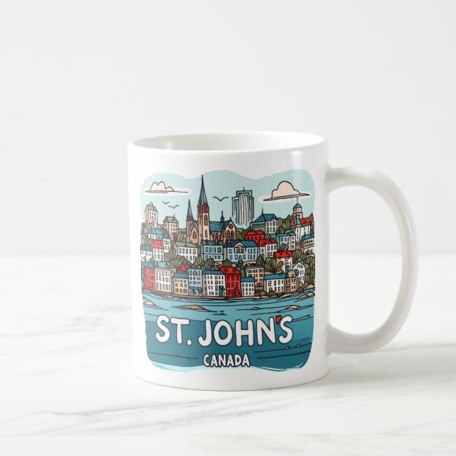 Taza De Café Terranova Canadá de San Juan (Derecha)