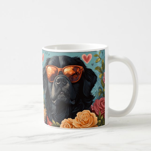 Taza De Café Terranova con El día de San Valentín de Rosas del  (Derecha)