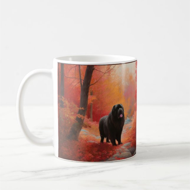 Taza De Café Terranova en otoño se inspira la caída de las hoja (Izquierda)