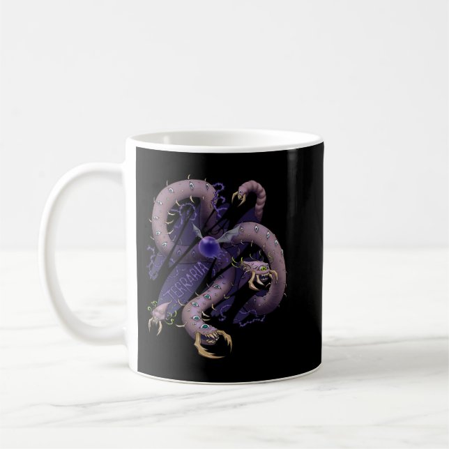 Taza De Café Terraria Eater. Camisetas (Izquierda)
