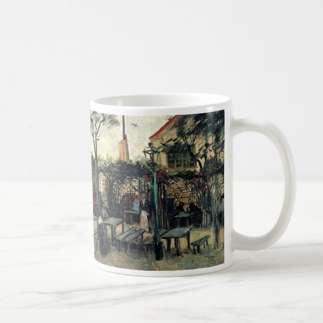 Taza De Café Terraza de un café, Montmartre por Vincent van Gog (Derecha)