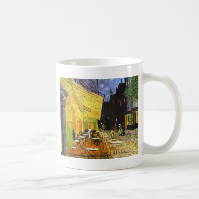 Taza De Café Terraza Van Gogh Cafe de noche (Derecha)