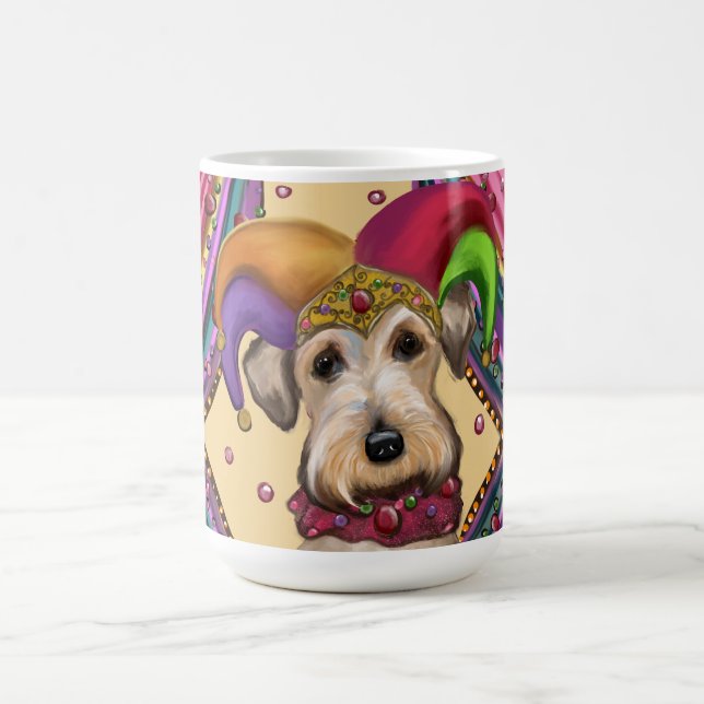 TAZA DE CAFÉ TERRIER AIREDALE  (Centro)