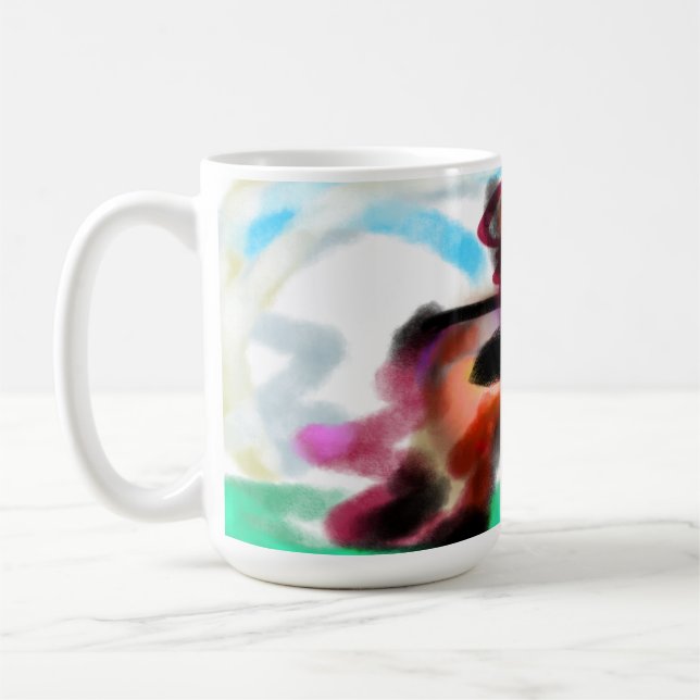 Taza De Café Terrier Airedale (Izquierda)