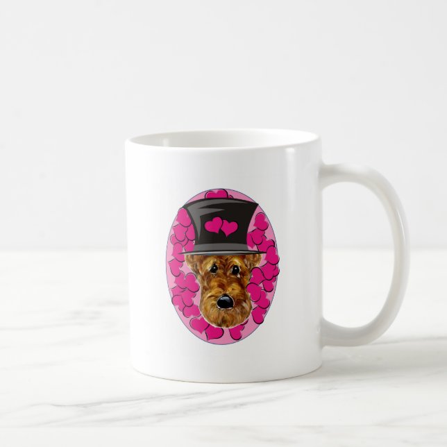TAZA DE CAFÉ TERRIER AIREDALE (Derecha)
