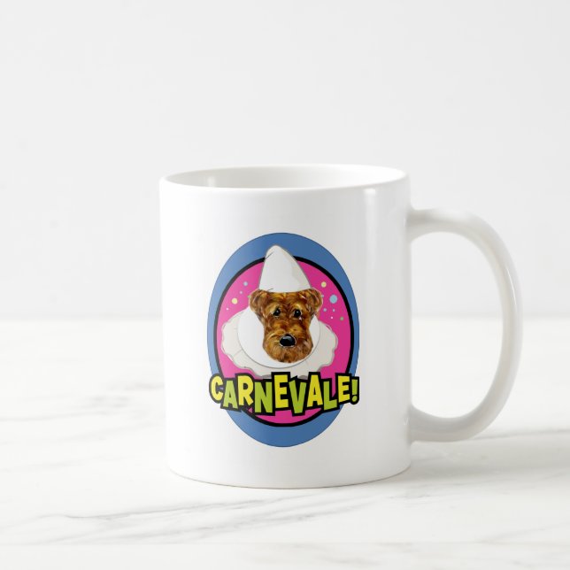TAZA DE CAFÉ TERRIER AIREDALE (Derecha)