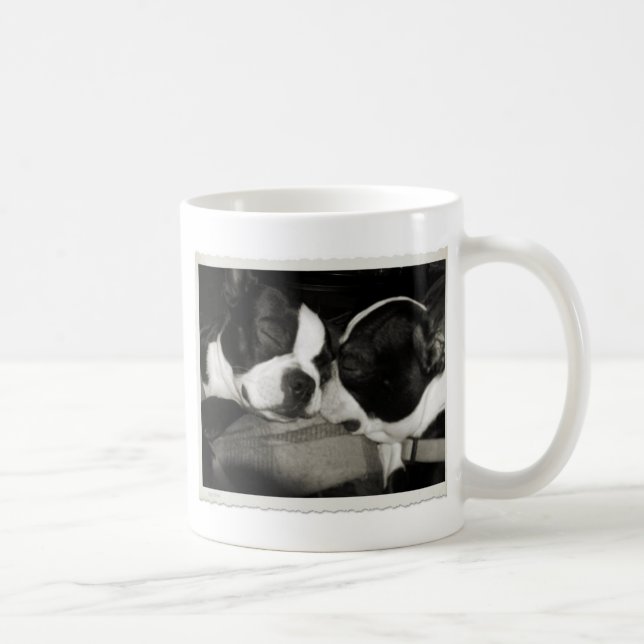 Taza De Café Terrier de Boston (Derecha)