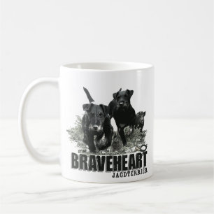 Taza De Café Terrier de caza alemán, El Jagdterrier , Arte