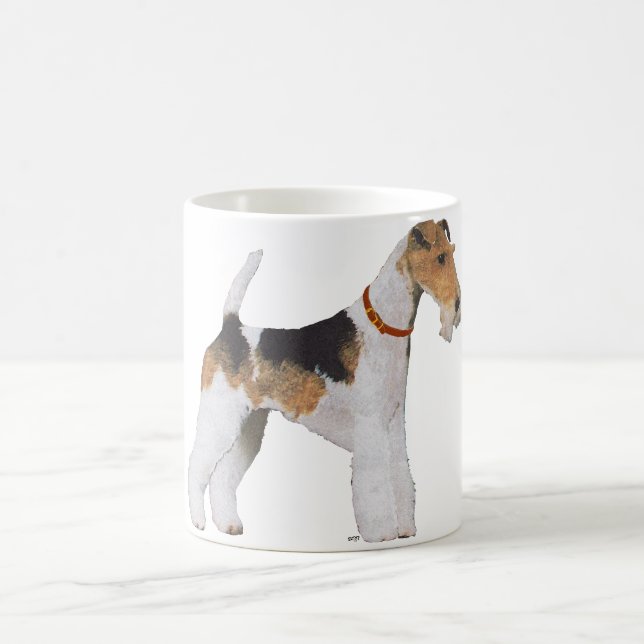 Taza De Café Terrier de Fox de pelo duro (Centro)