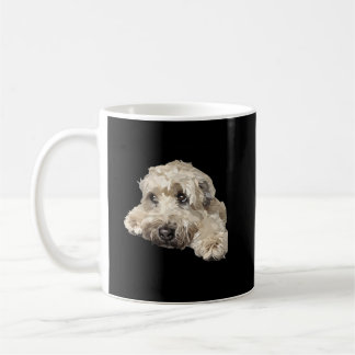 Taza De Café Terrier de la rueda blanda