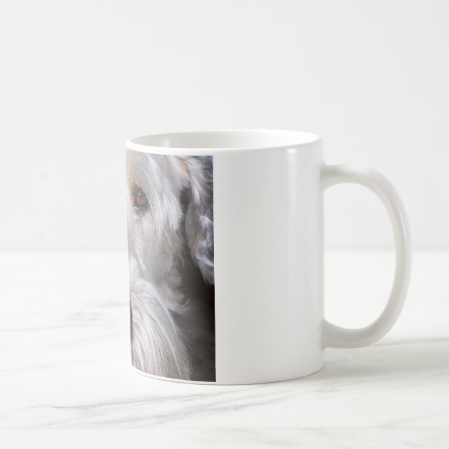 Taza De Café Terrier de trigo suavemente revestido (Derecha)