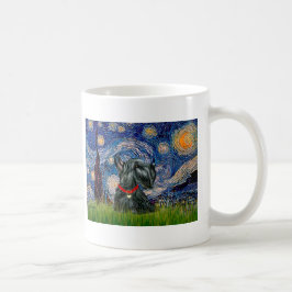 Taza De Café Terrier Escocés 12c -Noche estrellada