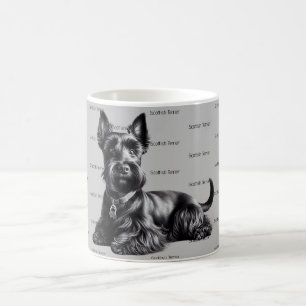 Taza De Café Terrier escocés en