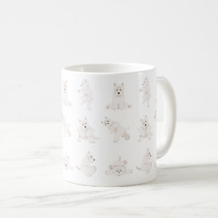 Taza De Café Territorio Blanco de la región montañosa occidenta