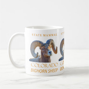 Taza De Café Territorio de Colorado Mamífero El Carnero de Cuer