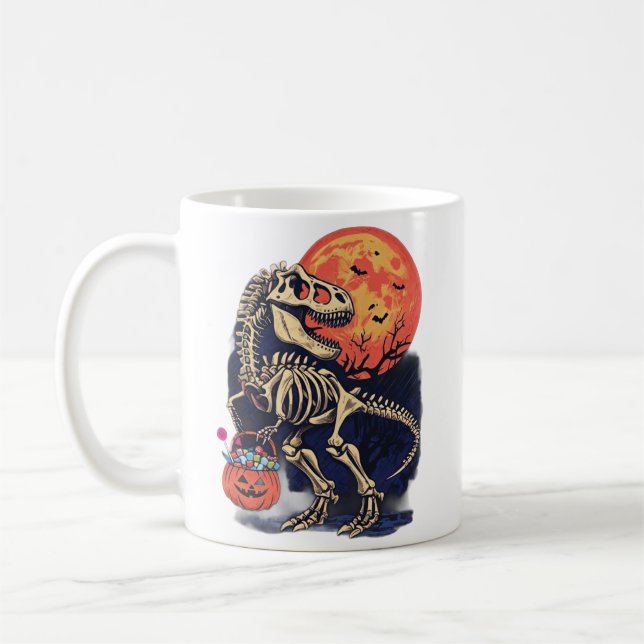 Taza De Café TerrorSaurus Tees (Izquierda)