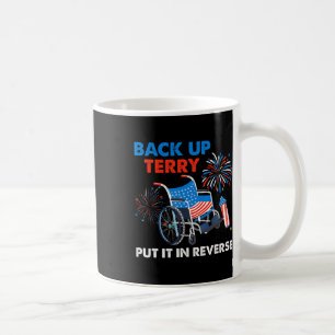 Taza De Café Terry Retrocede Ponlo Al Revés Fuegos Artificiales