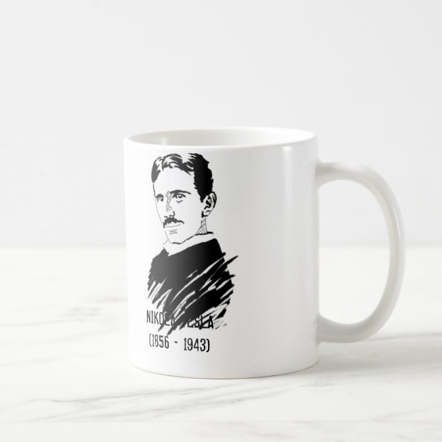 Taza De Café Tesla impresionante - café de la cita de la (Derecha)