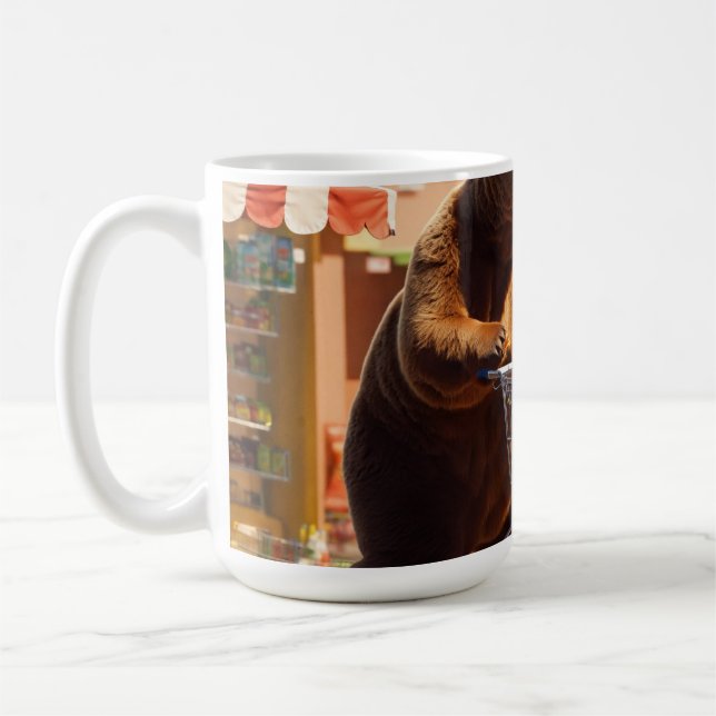 Taza De Café "Tesoros intemporales: Descubre nuestro reloj en l (Izquierda)