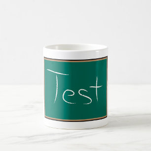 Taza De Café Test Chalkboard School Classroom