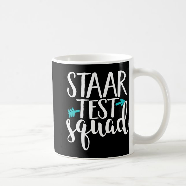 Taza De Café Test Squad Elemental Teacher Test Day (Derecha)