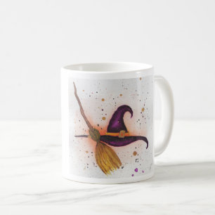 Taza De Café Testigo De Una Feliz Halloween