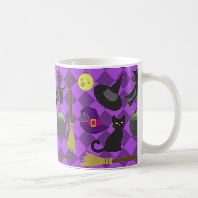 Taza De Café Testigos de Halloween (Derecha)