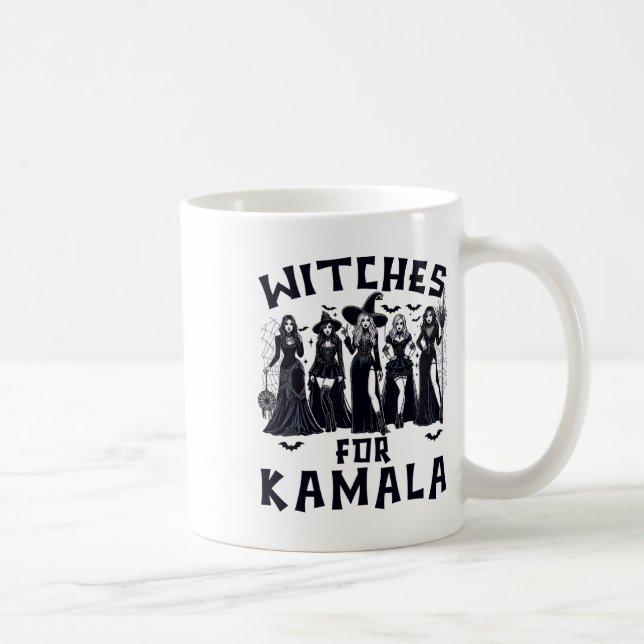 Taza De Café Testigos De La Elección Kamala Harris 2024 Hallowe (Derecha)