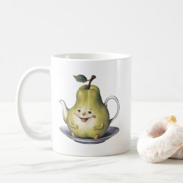 Taza De Café Tetera del oído sonriente