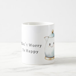 Taza De Café Tetera Sé Feliz