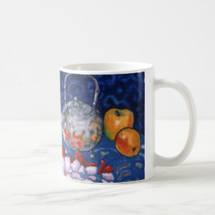 Taza De Café Tetera y gladiolos