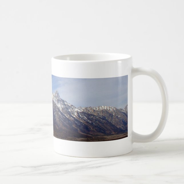Taza De Café Tetons magnífico (Derecha)