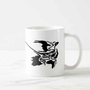 Taza De Café 'Tetrapteryx' y Microraptor Coffee Mug