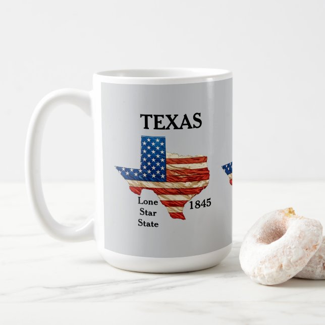 TAZA DE CAFÉ TEXAS (Con donut)
