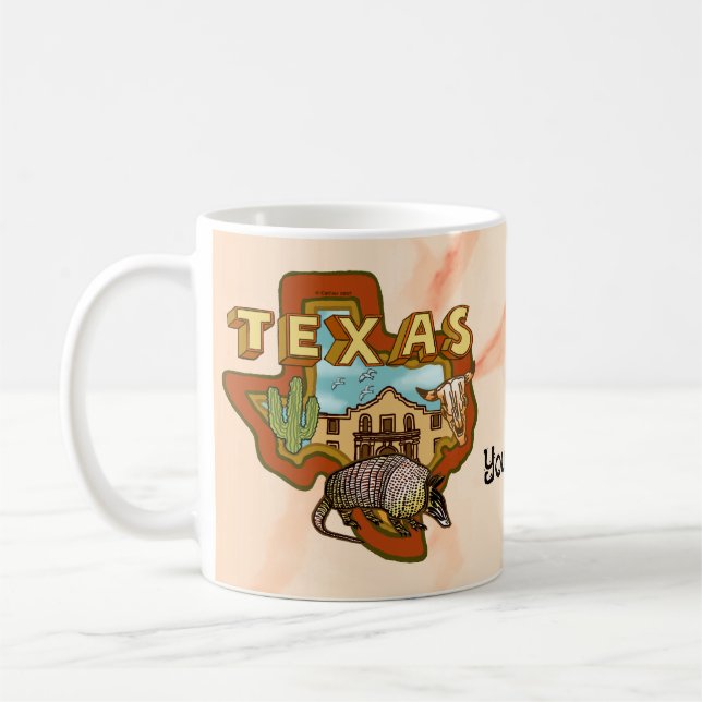 Taza De Café Texas (Izquierda)