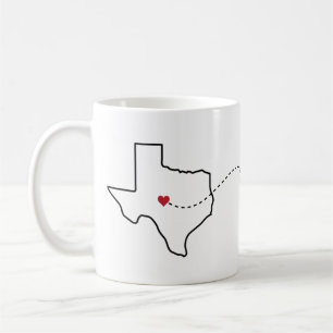 Taza De Café Texas a Oklahoma - Heart2Heart