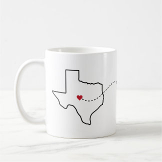 Taza De Café Texas a Virginia Occidental - Heart2Heart