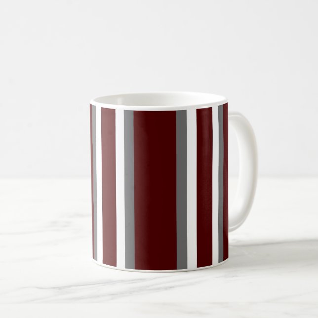 Taza De Café Texas College Station Polo Stripes (Anverso derecho)