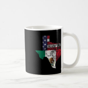 Taza De Café Texas México Bandera Americana Cinco De Mayo Méxic