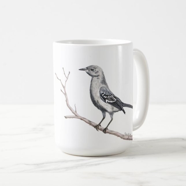 Taza De Café Texas Mockingbird Inspirador Mug (Anverso derecho)