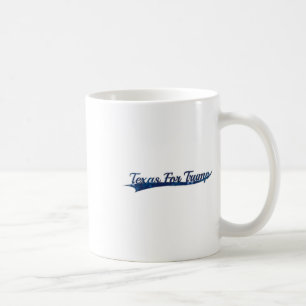 Taza De Café Texas por Trump Conservador Político Vintage Var