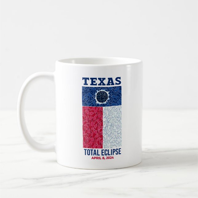 Taza De Café Texas Total Eclipse Coffee Mug (Izquierda)