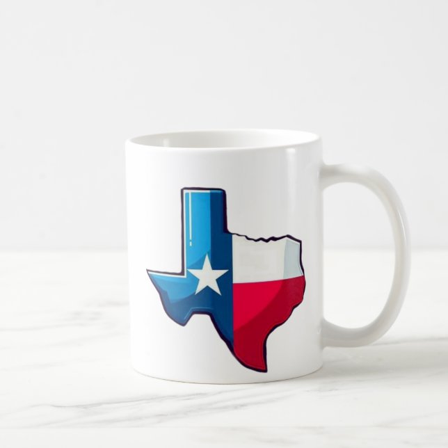 Taza De Café Texas USA (Derecha)