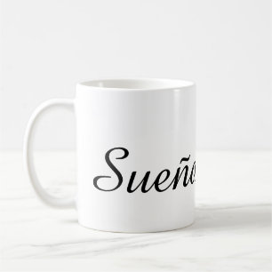 Taza De Café Text Design Mug
