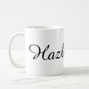 Taza De Café Text Design Mug